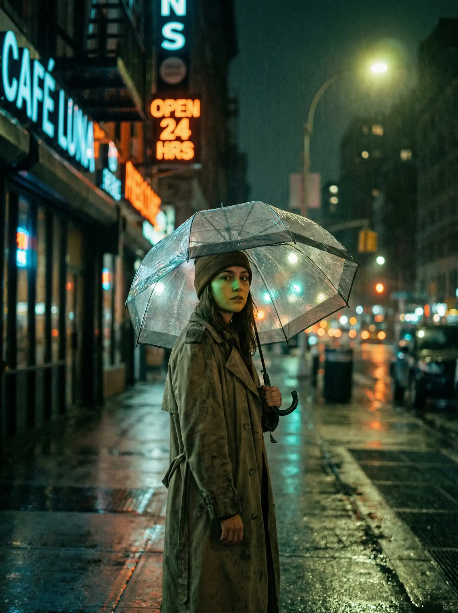 精神小妹 本周佳作 - 雨夜独行